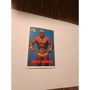 Vintage 1990 WWF Hulk Hogan Trading Card #1 Classic Titan Sports